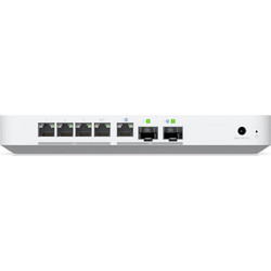 Ubiquiti UXG-Fiber, Dual-Wan UniFi Gateway Fiber, Quad Core 2.2GHz, 4GB, 1x10GbE WAN, 1xSFP+ WAN, 4x2.5GbE, 1xSFP+ LAN, 1xPoE-Out (UXG-Fiber)