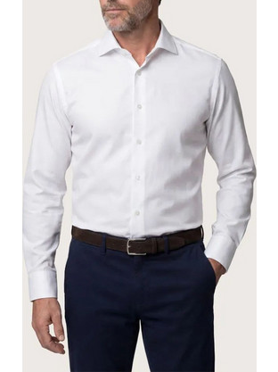 CAMICISSIMA non iron cotton shirt PORTOH11751-WHITE White