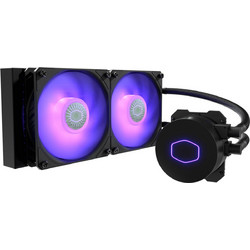 Cooler Master MasterLiquid ML240L V2 Υδρόψυξη CPU 120mm RGB για Socket AM2 / AM2+ / AM3 / AM3+ / FM1 / FM2 / 115x / 2011 / 2066 / 2011-3 / AM4 / FM2+ / 1200