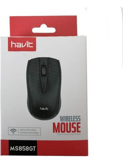 Havit MS858GT Ασύρματο Mini Ποντίκι Black