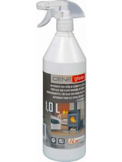 Ribitech Cene Glass Καθαριστικό για Τζάμια Τζακιού 1000ml