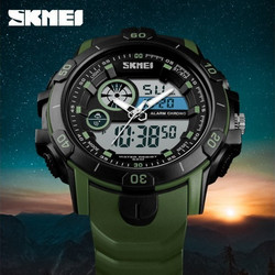 Αθλητικό ρολόι χειρός SKMEI 1428 ARMY GREEN