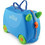 Trunki Terrance Παιδική Βαλίτσα Καμπίνας 31x46x20.5cm με 4 Ρόδες Μπλε