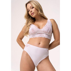 Βαμβακερό Slip Bikini BBL 213 Λευκό