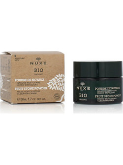 Nuxe Bio Fruit Stone Powder Cleansing Mask Κρεμώδης Μάσκα Προσώπου για Καθαρισμό 50ml