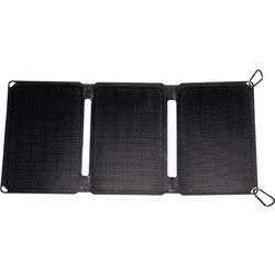 Denver Φορητό Αναδιπλούμενο Ηλιακό Panel Φορτιστής 20W max με USB-A/DC Έξοδο SOP-10200MK2