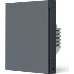 Έξυπνος Διακόπτης Τοίχου Aqara H1 1 Button Zigbee Grey AK071RUG01
