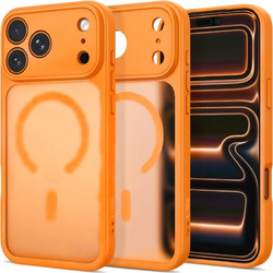 Tech-Protect BasicMag MagSafe Back Cover Matte Cosmic Orange (iPhone 18 Pro / 17 Pro)