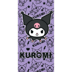 Hello Kitty Kuromi Chaos Πετσέτα Μπάνιου & Θαλάσσης Γρήγορου Στεγνώματος 100% Πολυεστέρας 70x140 εκ