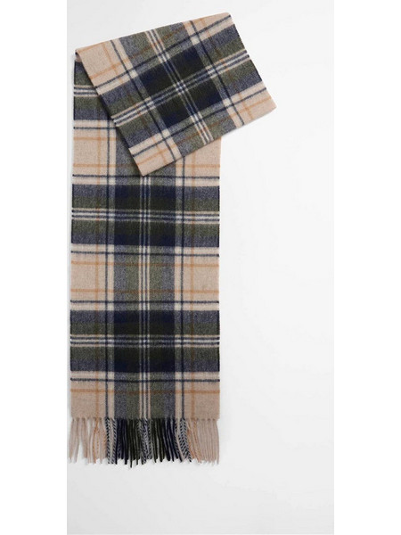 BARBOUR BARBOUR NEW CHECK TARTAN SCARF USC0137-BRBE51 Biege