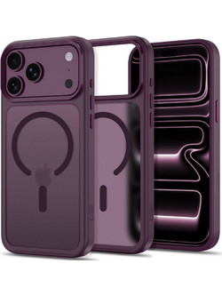 Tech-Protect Magmat MagSafe Θήκη Matte Dark Cherry (iPhone 17 Pro / 18 Pro)