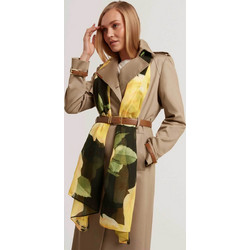 Ted Baker γυναικείο φουλάρι με floral print Lilaz - 284931 Κίτρινο