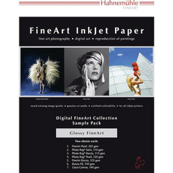 Hahnemuhle Fine Art Glossy Testpack Φωτογραφικό Χαρτί A4 (21x30) για Εκτυπωτές Inkjet 14 Φύλλα