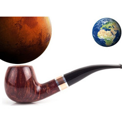 SAVINELLI MARTE 626 BORDEAUX CURVA SMOOTH 9mm (Cod.P324L*9)πίπα καπνού κυρτή P324L9