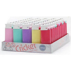 Αναπτήρας Cricket MINI Pastel, κουτί 50 τεμαχίων 0037 0037