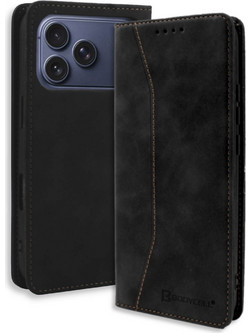 Bodycell Book Case Θήκη Πορτοφόλι Black (iPhone 18 Pro / 17 Pro)