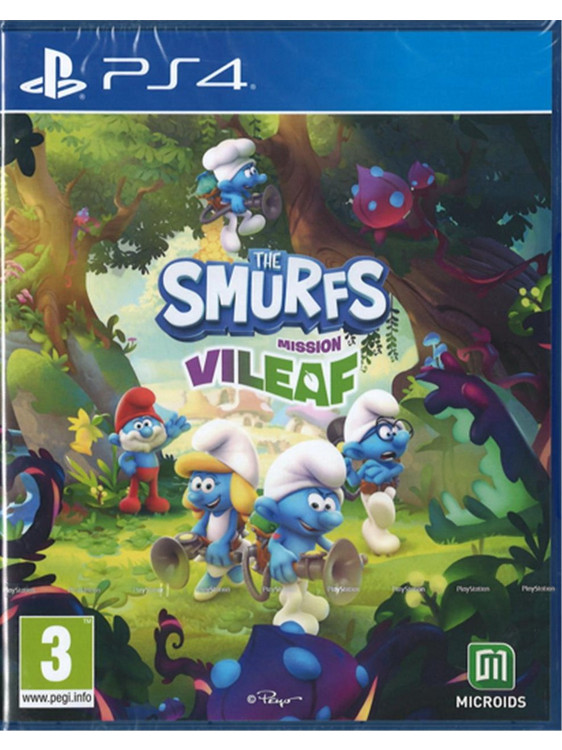 The Smurfs Mission Vileaf PS4
