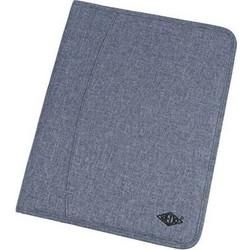 WEDO Schreibmappe A4 Denim με φερμουάρ, μπλε
