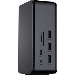 ProXtend USB-C Docking Station με HDMI/DisplayPort 4K PD Ethernet και σύνδεση 2 Οθονών Γκρι (DOCK2XUSB4)