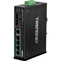 Trendnet TI-PG62 Unmanaged L2 Switch με 4 Θύρες Ethernet 1Gbps και 1 SFP Θύρα