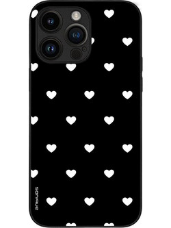 Sonique Heart Series 02 Θήκη iPhone 14 Pro Max Black