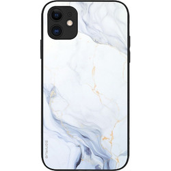 Sonique Marble Series Back Cover White 02 (iPhone 11)