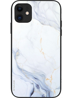 Sonique Marble Series Back Cover White 02 (iPhone 11)