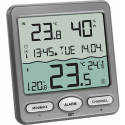 Θερμόμετρο Πισίνας TFA 30.3056.10 VENICE Wireless Pool