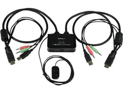 StarTech KVM Switch SV211HDUA 2 x USB / HDMI