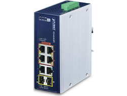 Planet IGS-824UPT Unmanaged L2 Switch με 4 Θύρες Ethernet 1000Mbps και 2 SFP θύρες