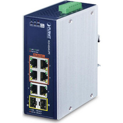Planet IGS-824UPT Unmanaged L2 Switch με 4 Θύρες Ethernet 1000Mbps και 2 SFP θύρες