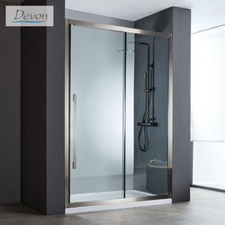 SLIDER 160 (157-159) DEVON NOXX CLEAN PVD AISI304 BLACK BRUSHED