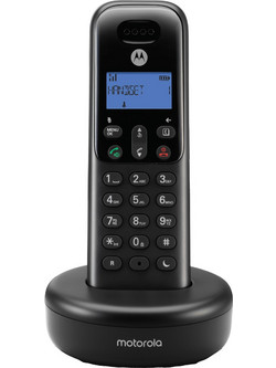 Motorola T501 Plus Ασύρματο Τηλέφωνο με Ανοιχτή Ακρόαση Μαύρο
