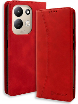 Bodycell Book Case Θήκη Red (Xiaomi Redmi 17 4G / 5G)