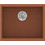 Sanitec Classic 341 Ένθετος Νεροχύτης Γρανίτη Ματ Granite Terracotta 40x50cm