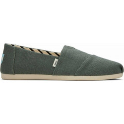 Toms Alpargata Heritage Canvas Υφασμάτινες Γυναικείες Εσπαντρίγιες Bonsai Green 10017719 - GREEN