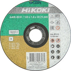 Cutting wheel 125x1.0 INOX HITACHI 782302