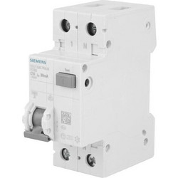 RCBO, 6 kA, 1P+N, type A, 30 mA, C-char, In: 16 A, Un AC: 230 V