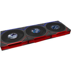 Lian Li Uni Fan TL LCD Flex Reversal Wireless Case Fan 120mm 3 Τεμάχια Black