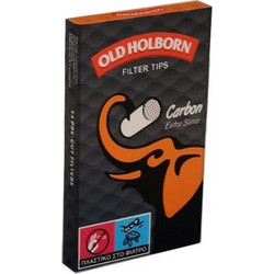 Φιλτράκια ενεργού άνθρακα Old Holborn 5,7mm extra slim CARBON (54 φιλτράκια) 5213015522268