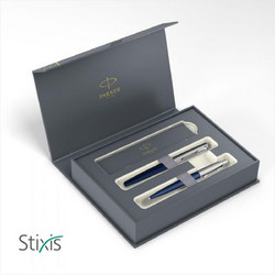Parker Set Στυλό Jotter CR Royal Blue CT Fountain Pen/Ballpen - 1171.1222.02