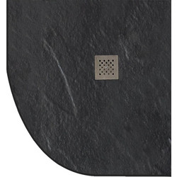 Karag Pietra 80x80 - Ημικυκλική ντουζιέρα πέτρινη Ardesia