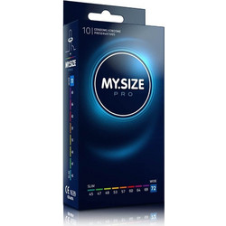 My.Size Pro 72mm Προφυλακτικά με Λιπαντικό 10τμχ