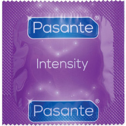 Pasante Intensity Ribs & Dots Προφυλακτικό με Ραβδώσεις και Λιπαντικό 1τμχ