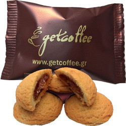 Μπισκότα Getcoffee Μηλοπιτάκι - 100 τεμάχια (1100g) ατομικά