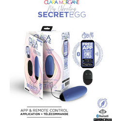 Clara Morgane My Vibrating Secret Δονητής Egg Μπλε