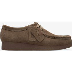 Clarks γυναικεία δερμάτινα μοκασίνια ''Wallabee EVO - 26174748 Λαδί