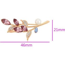 Brooch Violet Branch