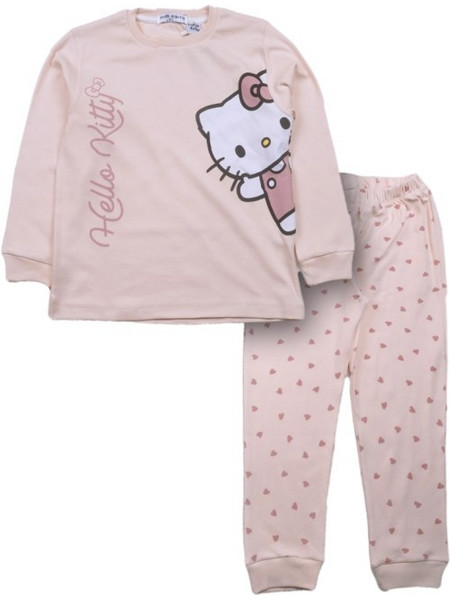 Ebita Hello Kitty Παιδική Πιτζάμα Ροζ