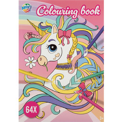 Moxy - Coloring Book A4 64 Pages - Unicorn (150129) - Toys